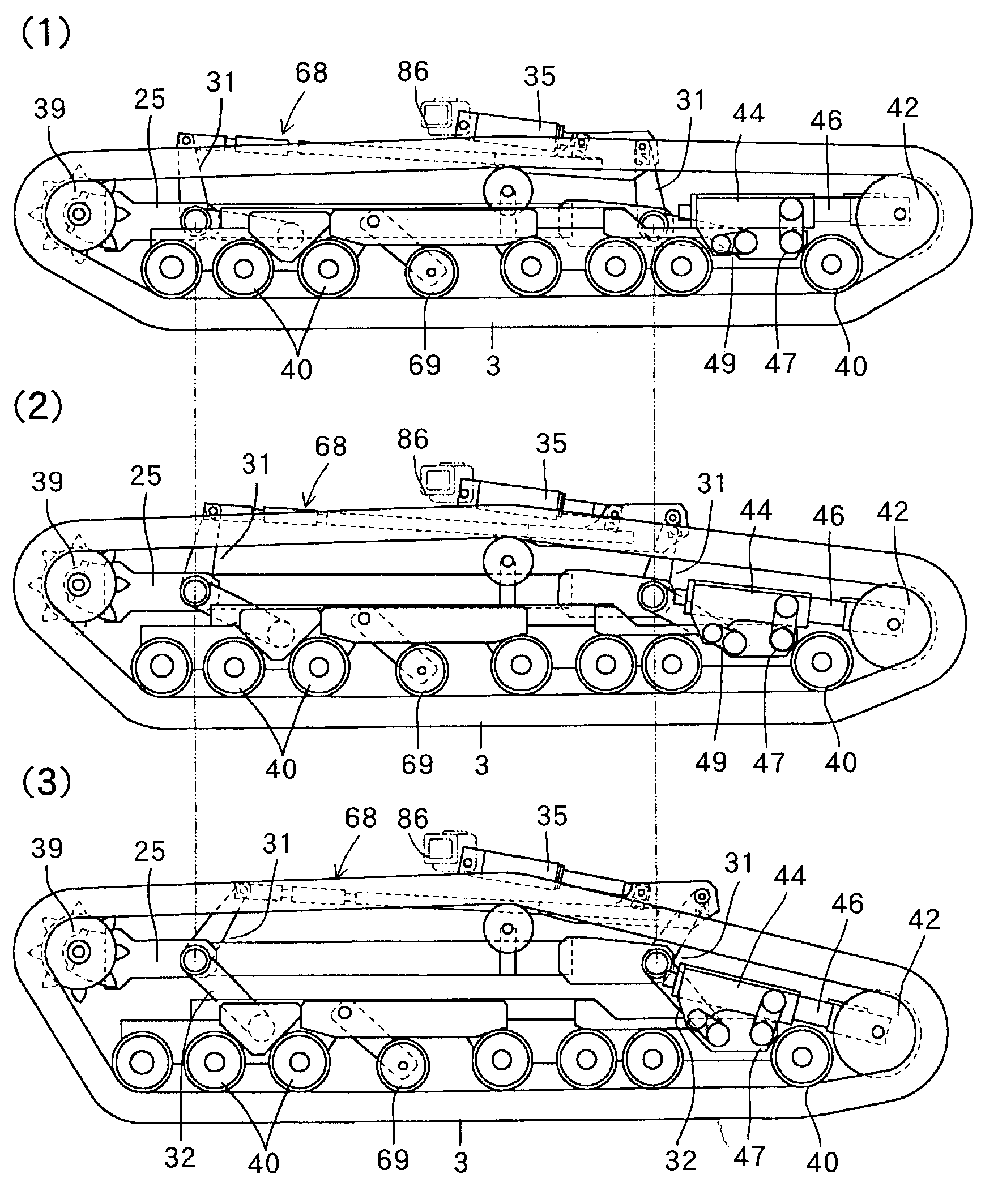 Mobile agricultural machinery