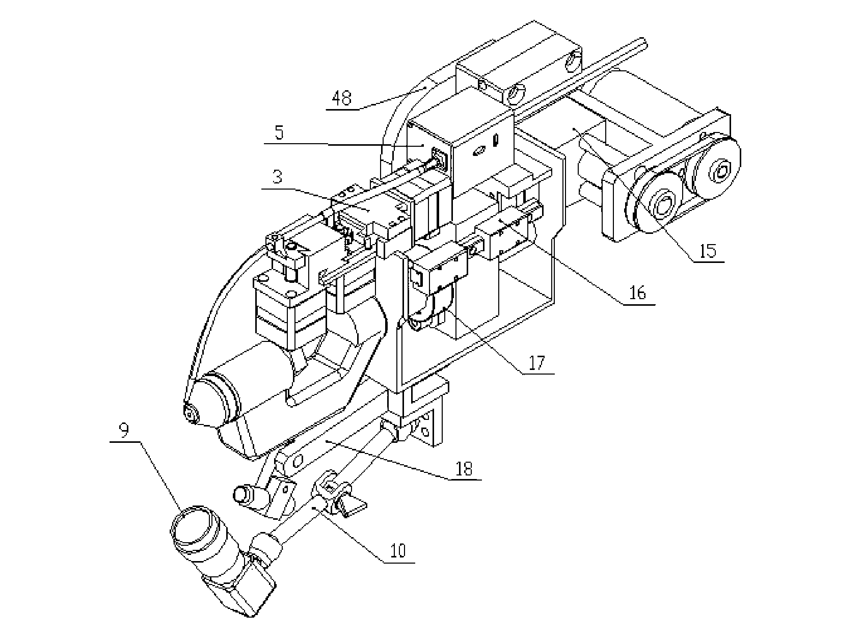 Method and device for controlling welding process based on stability of perforated molten bath