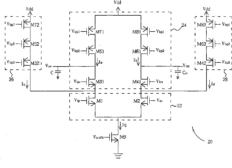 Amplifier and method for adding bandwidth via current injection