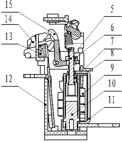 Protection level adjustable tripping devices for molded case circuit breaker