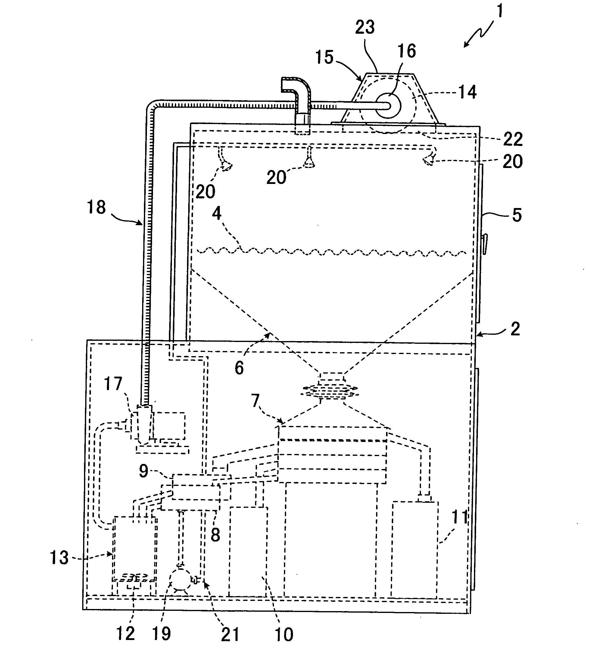 Shot blast machine