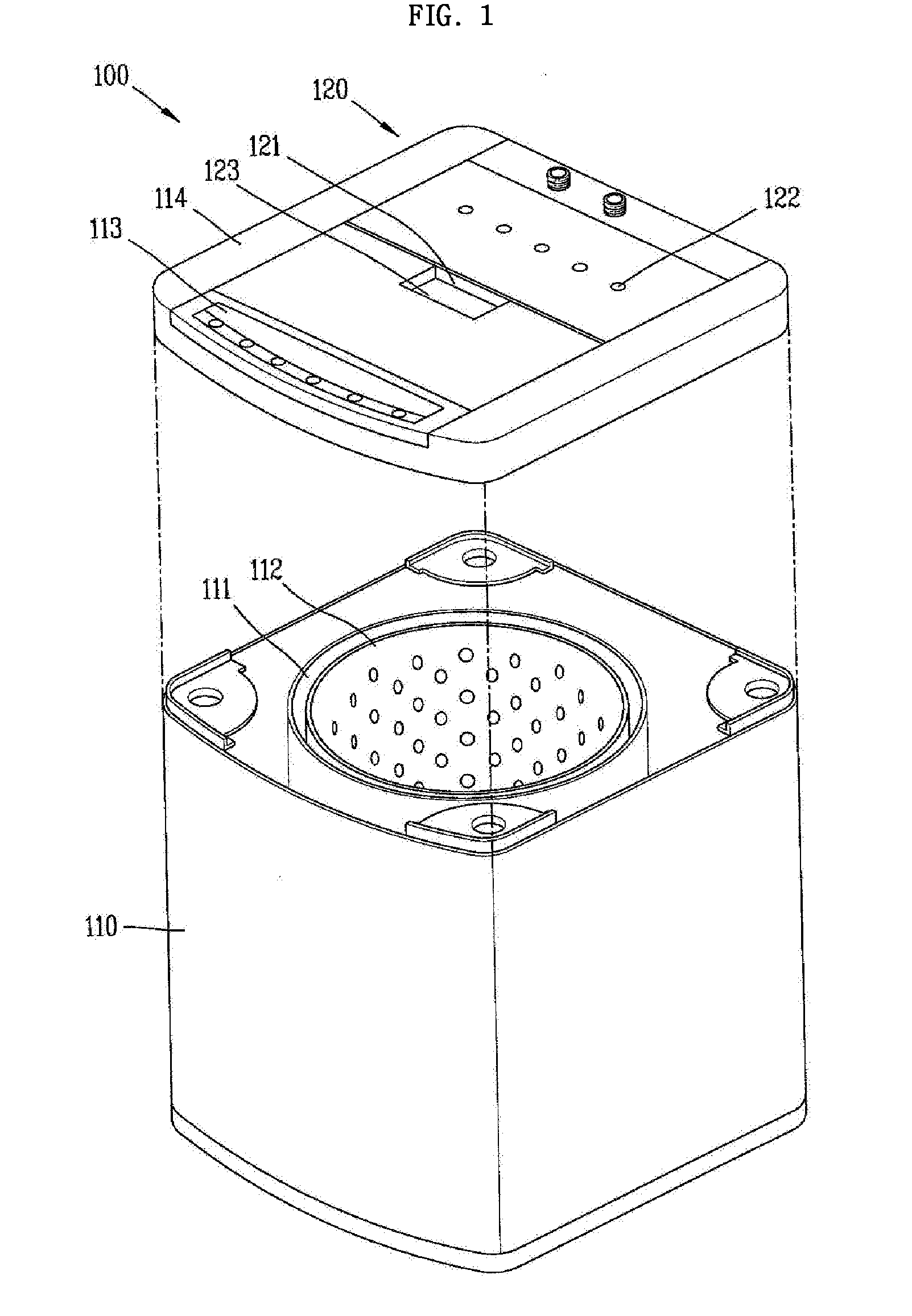 Washing machine having dehumidifying apparatus and dehumidifying method thereof