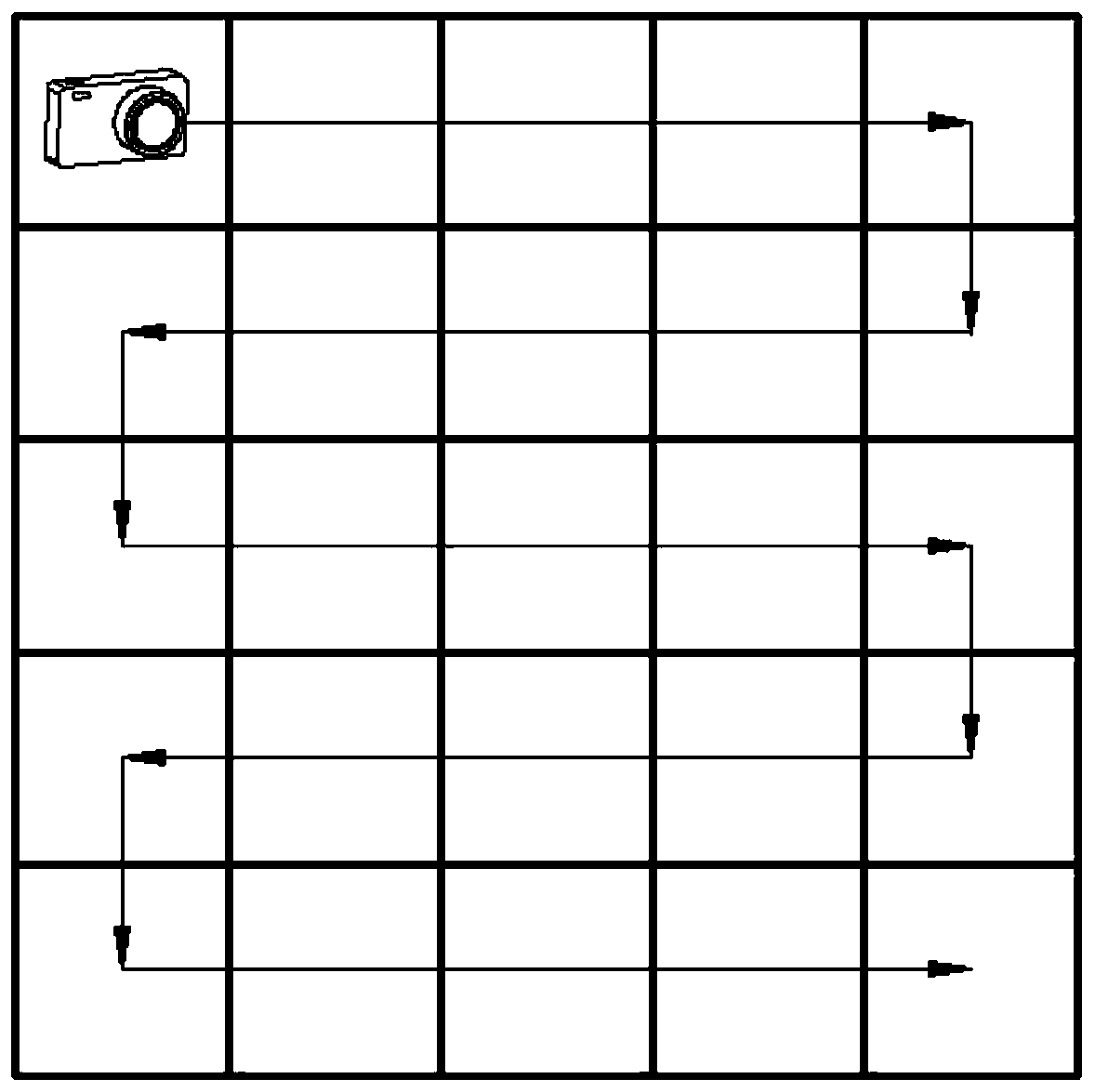 Bridge crack detection method