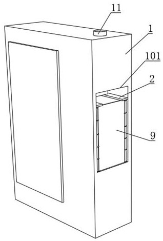 Secret key identification type door lock base for intelligent access control lock