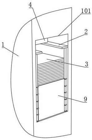 Secret key identification type door lock base for intelligent access control lock