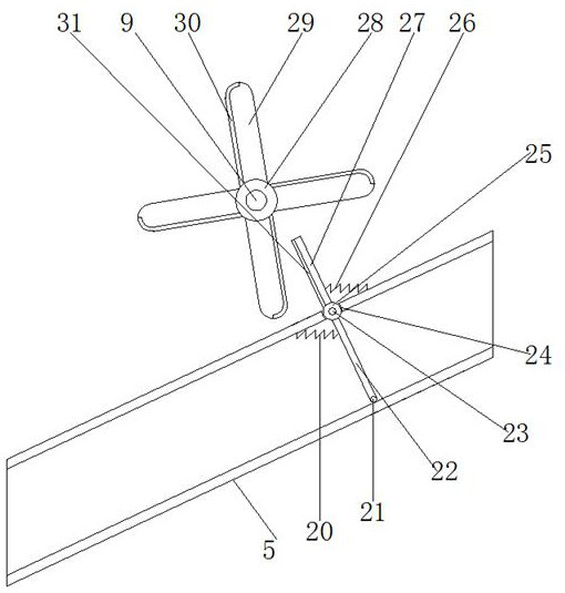 Drug spreading device for rodent killing in agricultural grassland