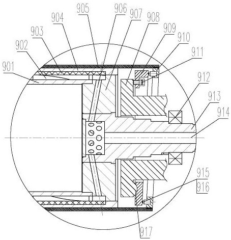 High-precision temperature control film casting machine