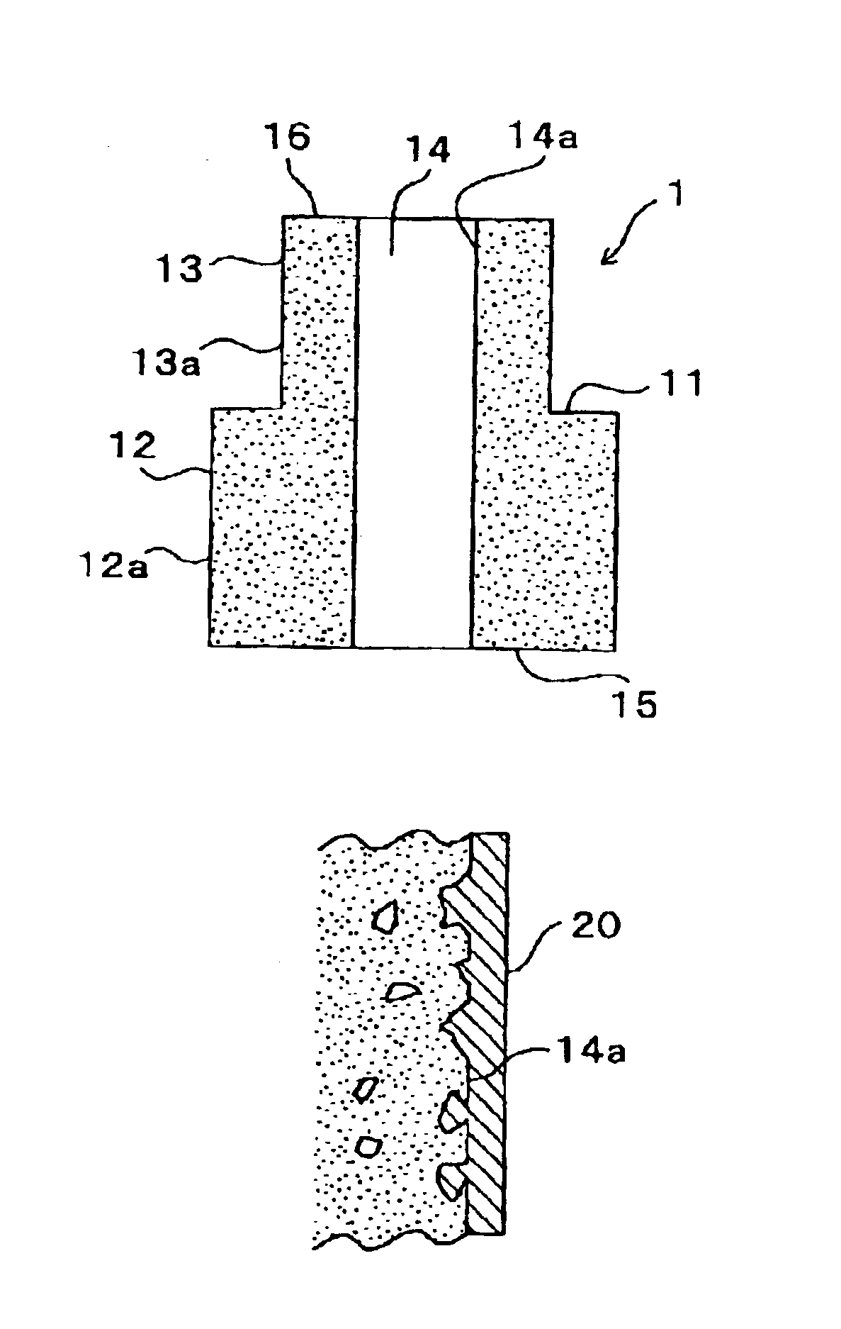 Sintered bearing and production method therefor