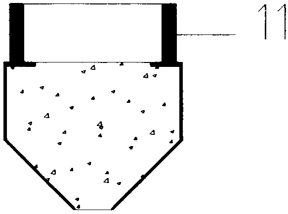 High-bearing-force thin-wall steel tube concrete pile construction method and device and application thereof