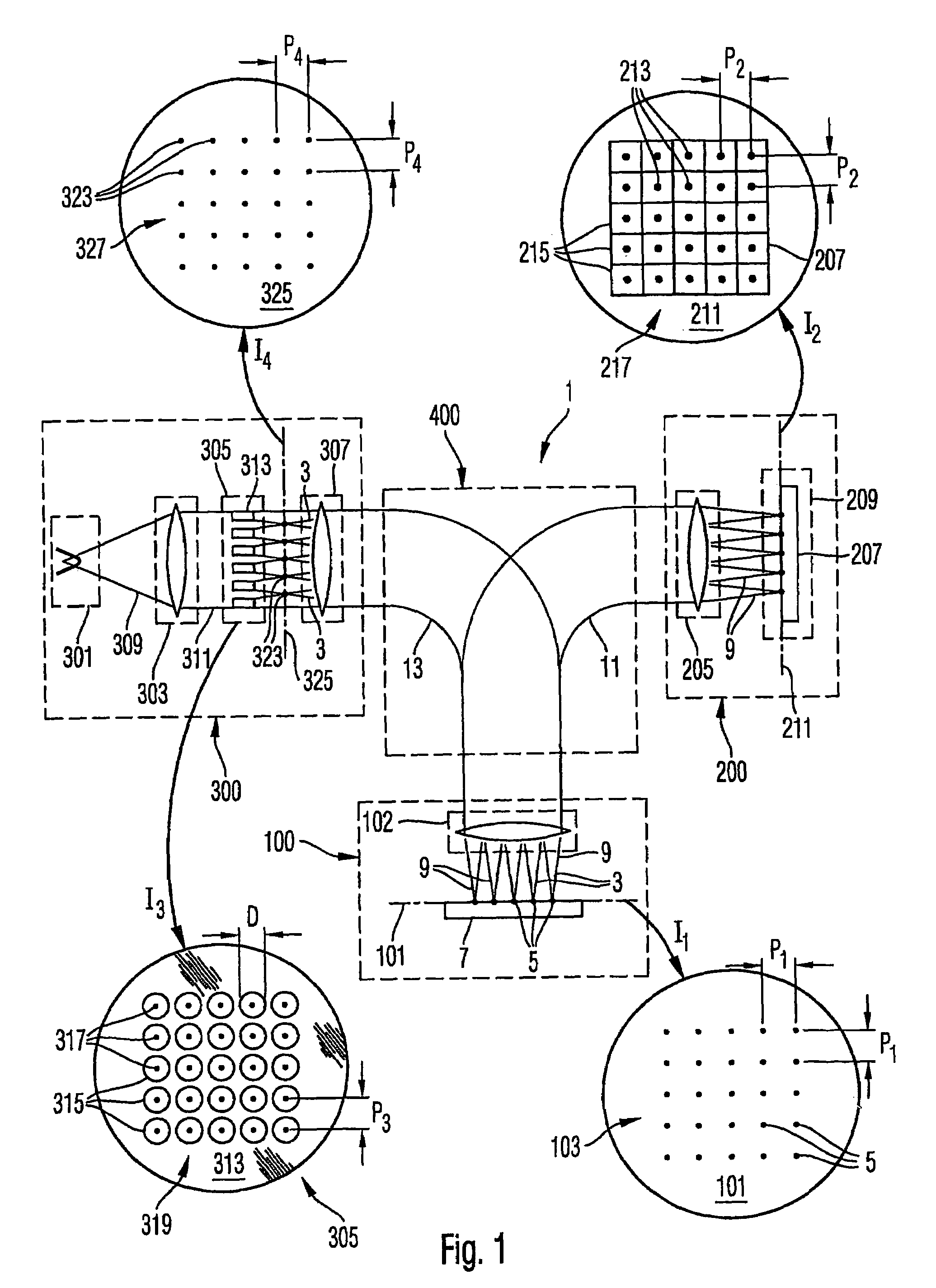 Particle-optical systems and arrangements and particle-optical components for such systems and arrangements