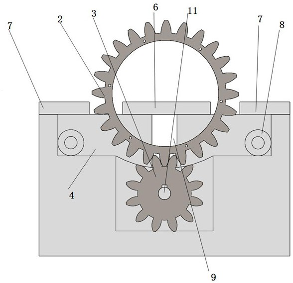 Rotary needleless spinning device