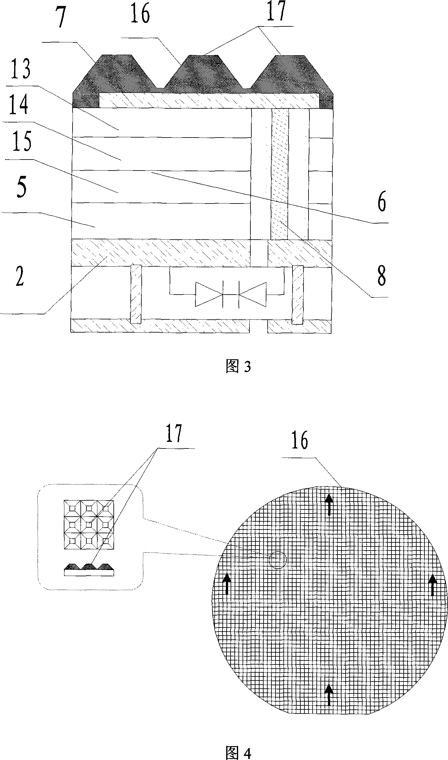 Production method of LED chip for illumination