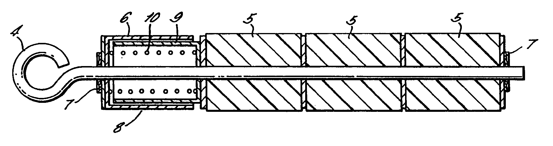 Device for detecting the presence of a chemical contaminant