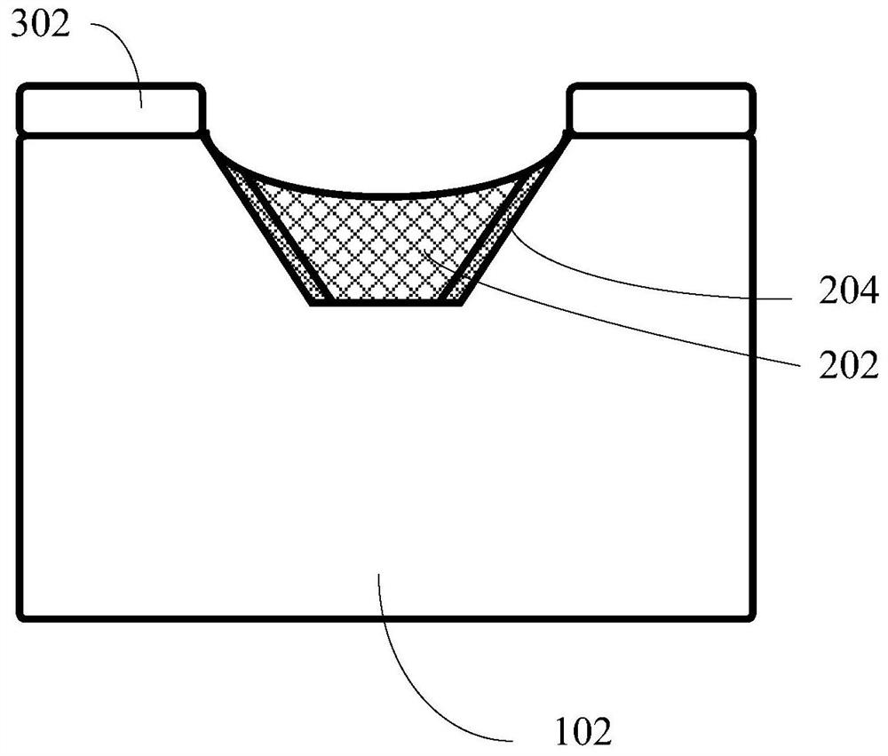 Trench isolation structure and manufacturing method thereof