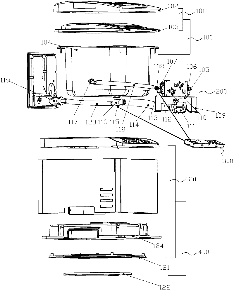 Vacuum low temperature cooking machine