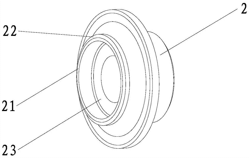 Production technology of guide wheel body