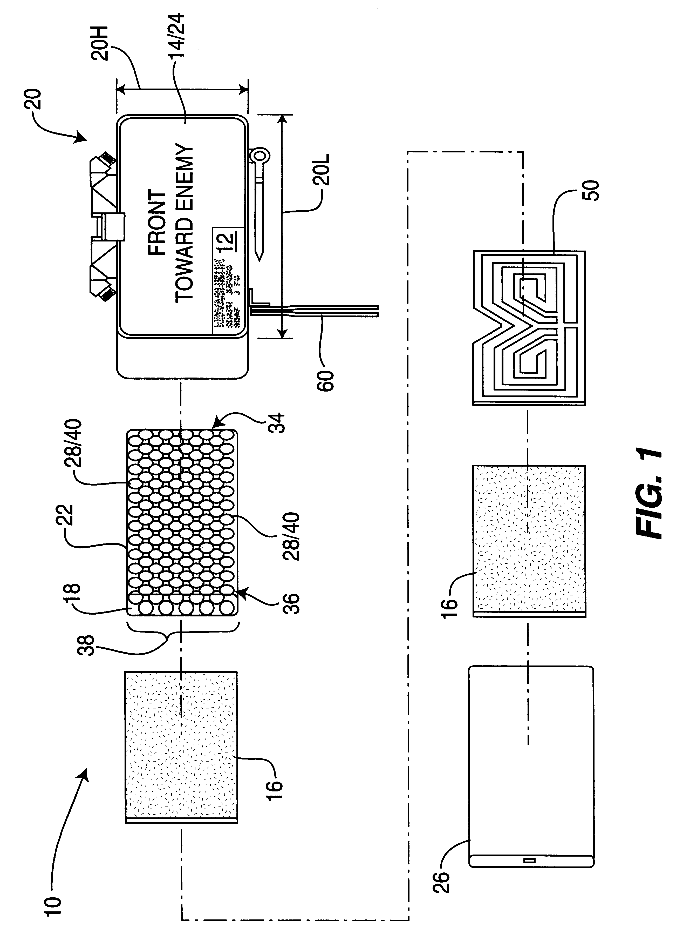 Non-lethal modular crowd control munition