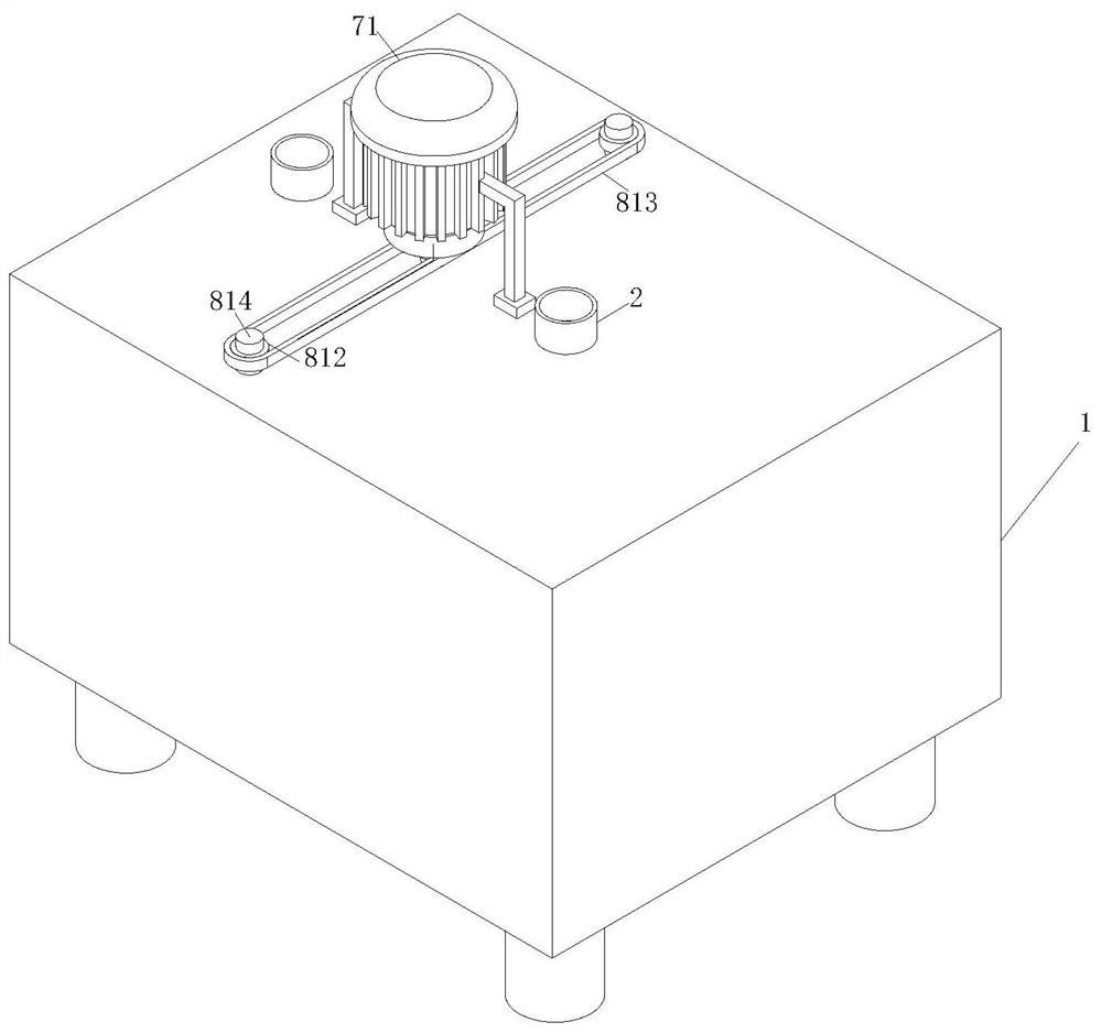 Grain drying device with multi-batch circulation function for livestock breeding