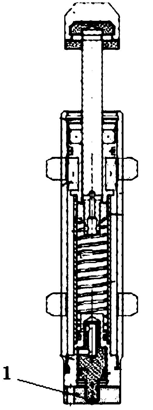 Side adjustment oil buffer