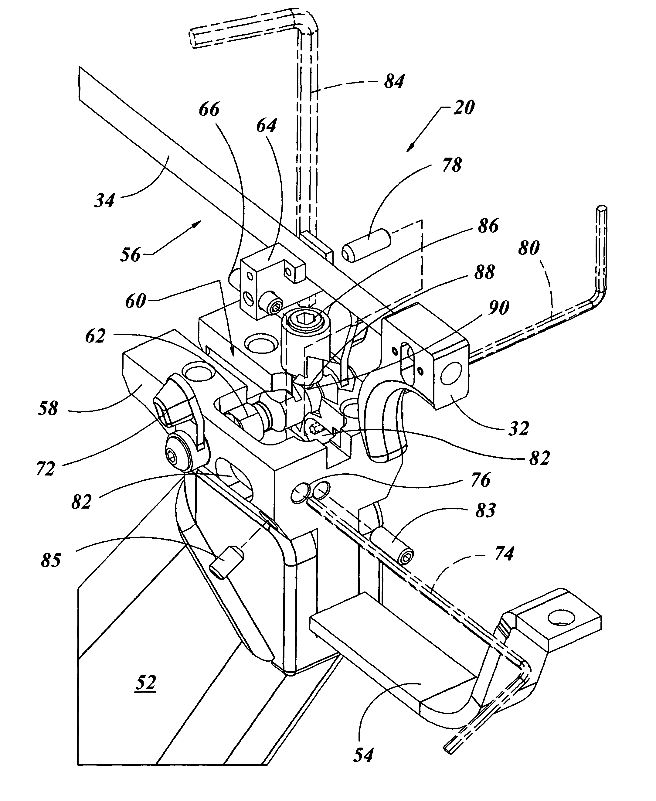 Replacement stock system for rifle