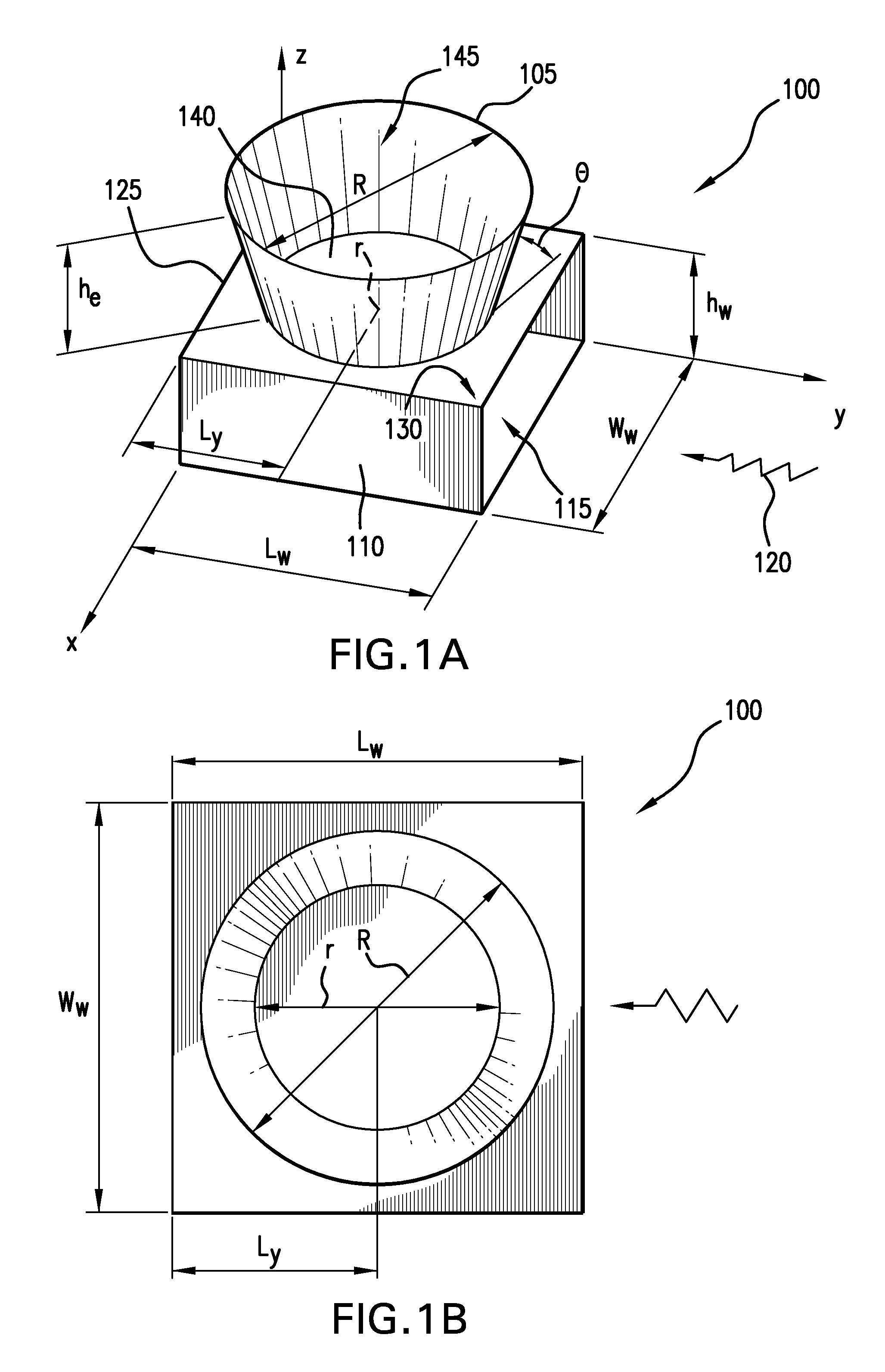 Integrated waveguide cavity antenna and reflector RF feed