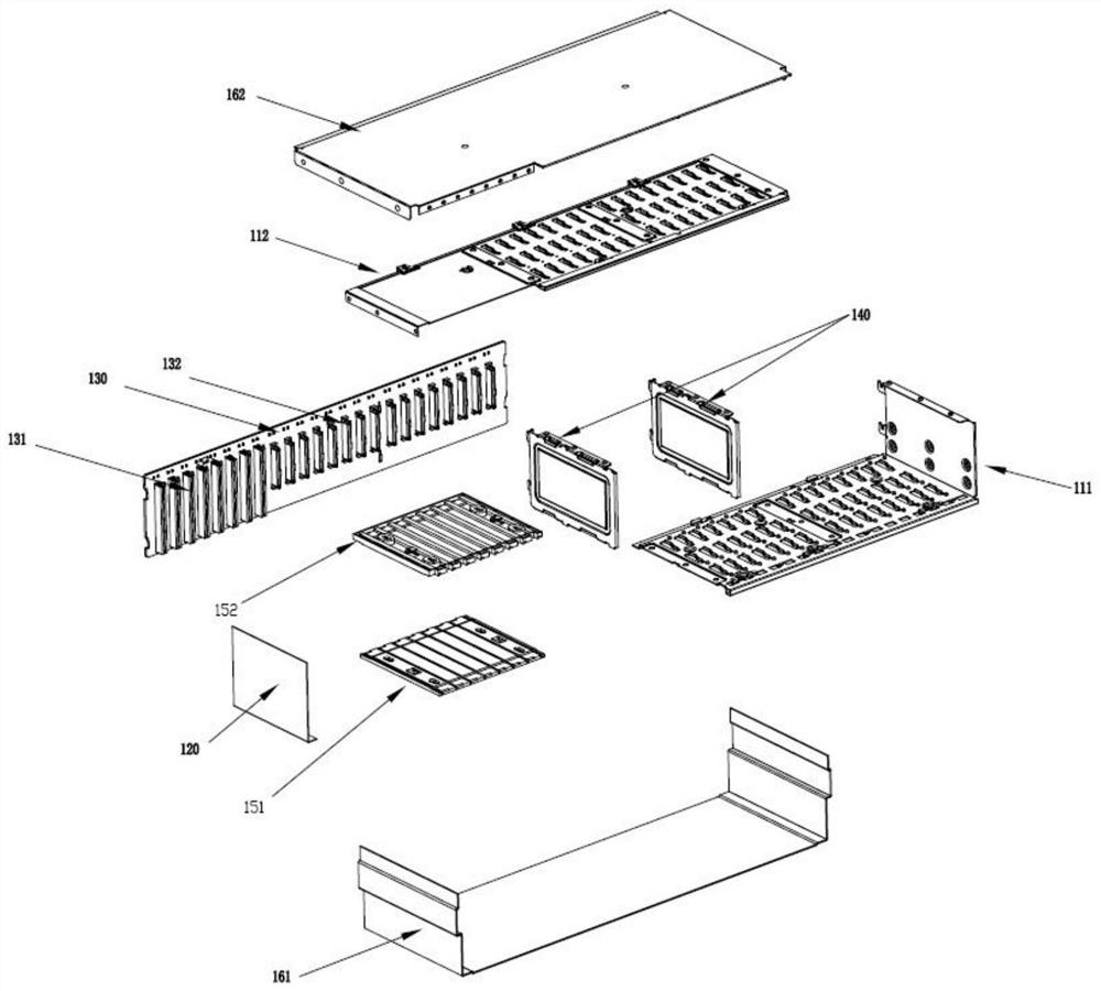 Mounting structure capable of simultaneously accommodating OCP network card and hard disk