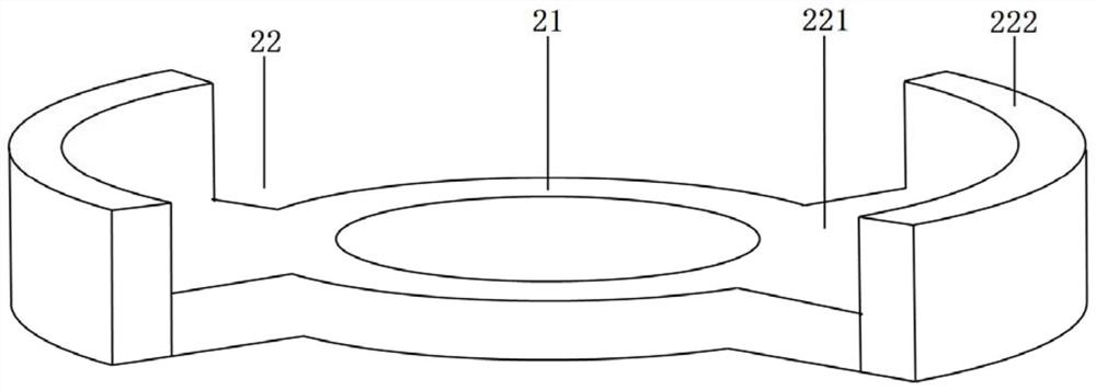 Silicone oil taking-out sealing ring for ophthalmology department