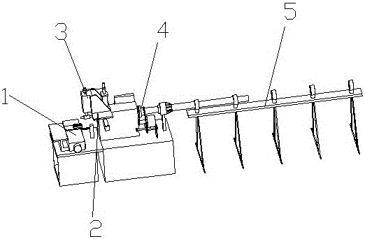 An all-in-one machine for processing parts with internal threads