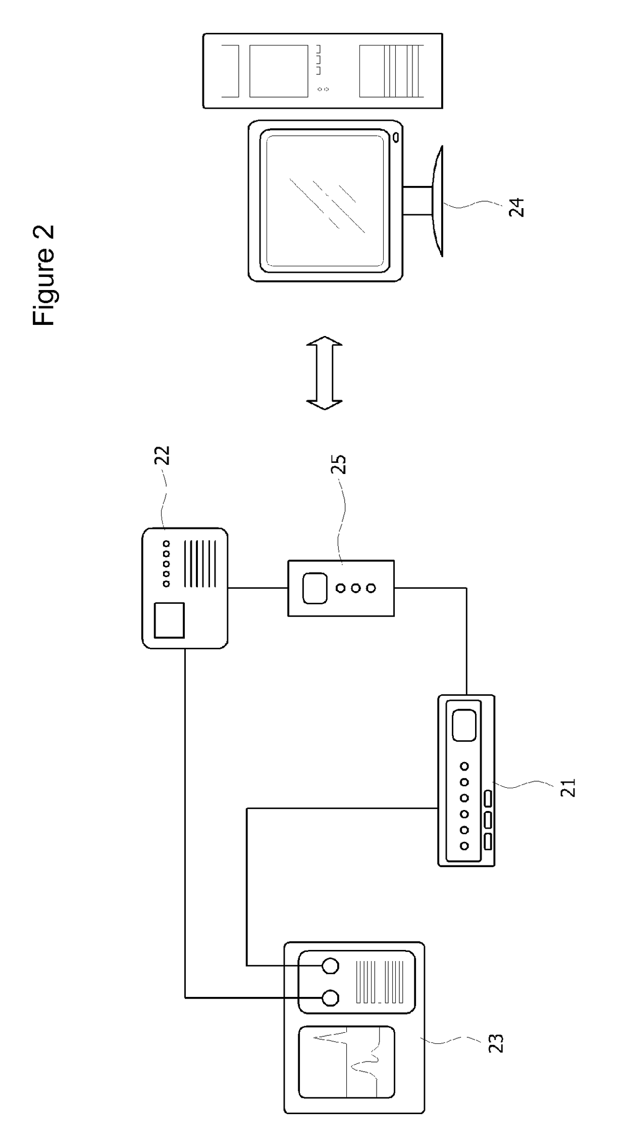 System for measuring propagation velocity of sound wave and method of measuring propagation velocity of sound wave