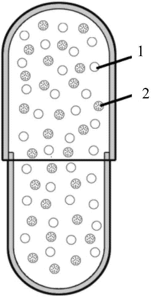 Slow-release preparation of calcium antagonist and salt thereof and preparation method thereof