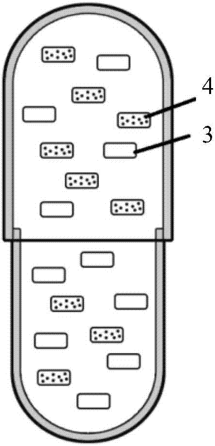 Slow-release preparation of calcium antagonist and salt thereof and preparation method thereof