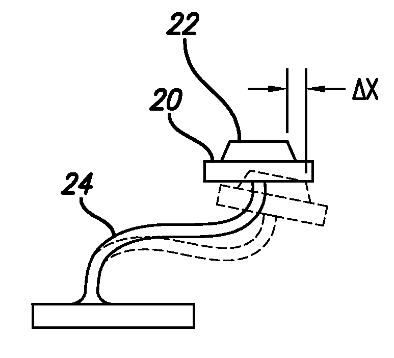 Sharpened, oriented contact tip structures