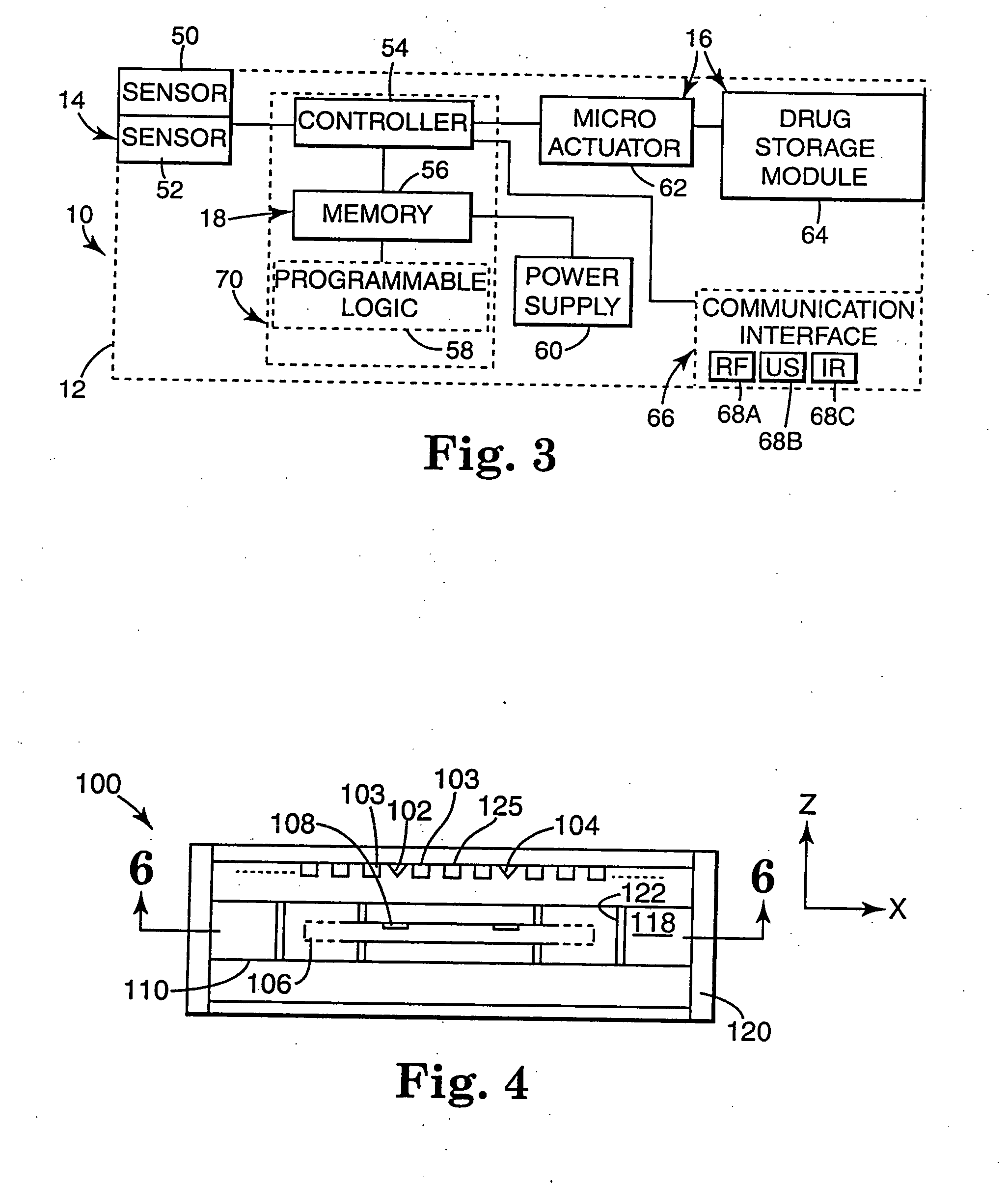 Internal drug dispenser capsule medical device