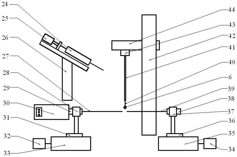 A three-dimensional reconstruction method and experimental device for flame temperature of single droplet combustion