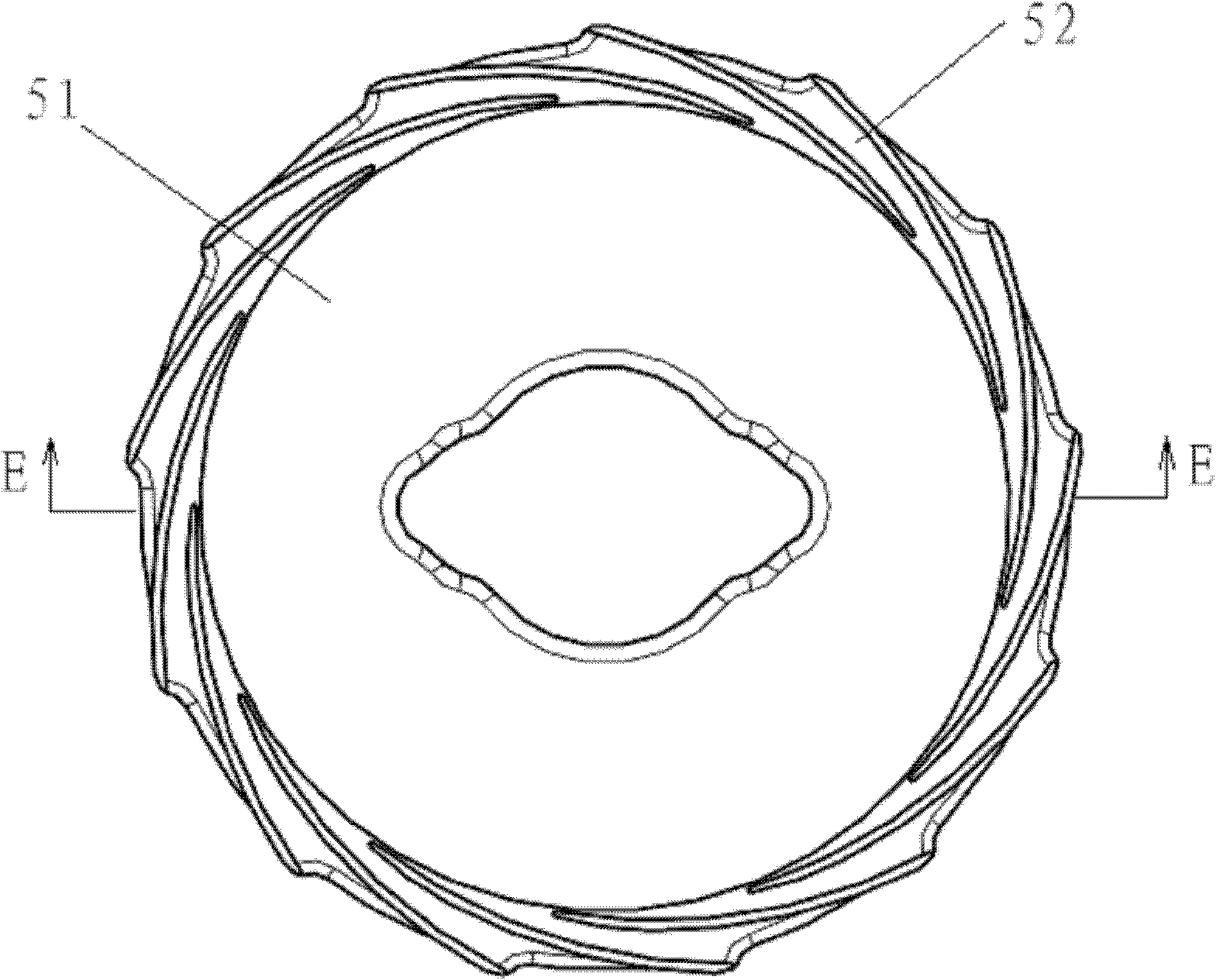 Diffuser and centrifugal fan equipped with same