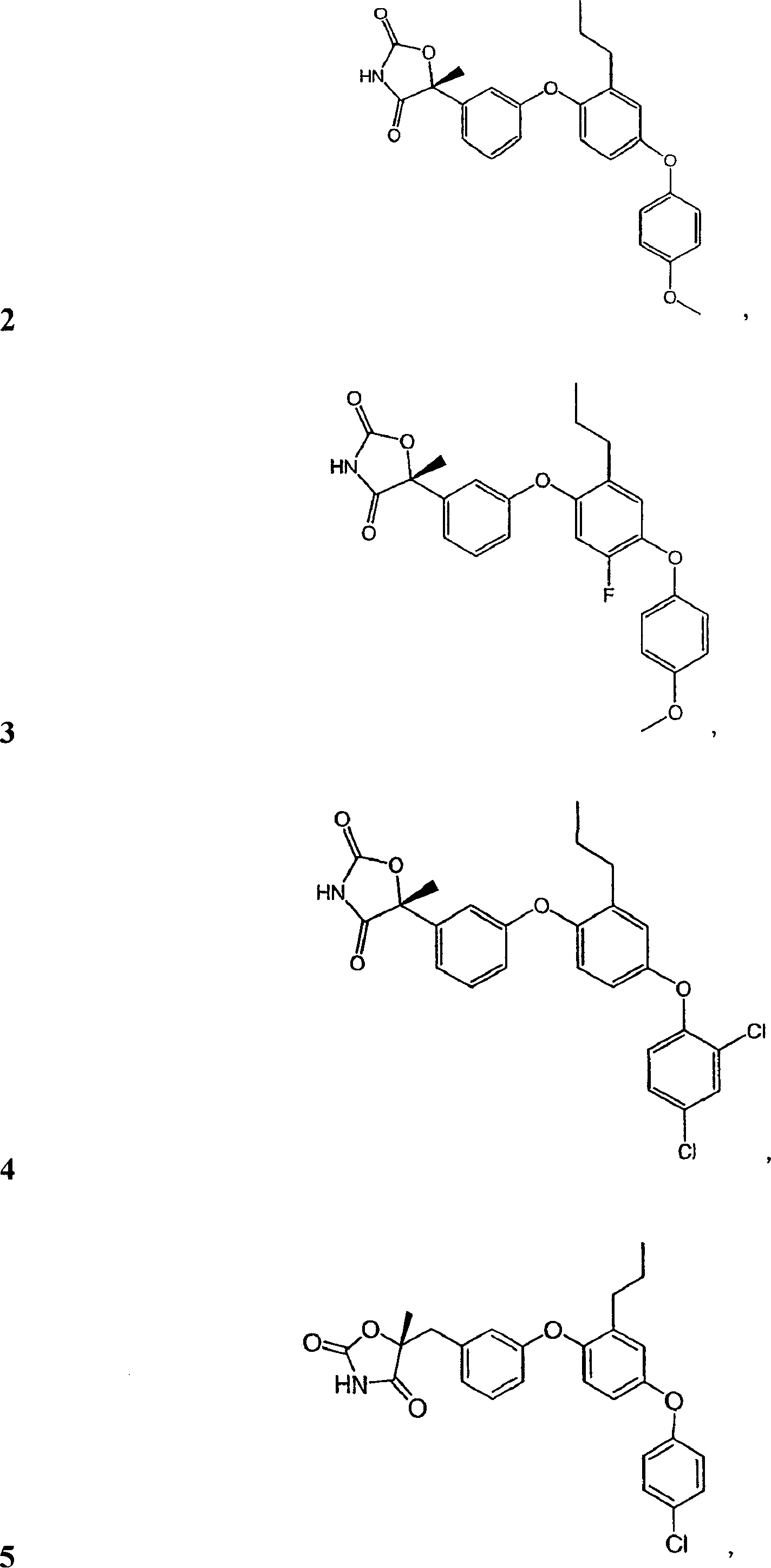 Antidiabetic oxazolidinediones and thiazolidinediones