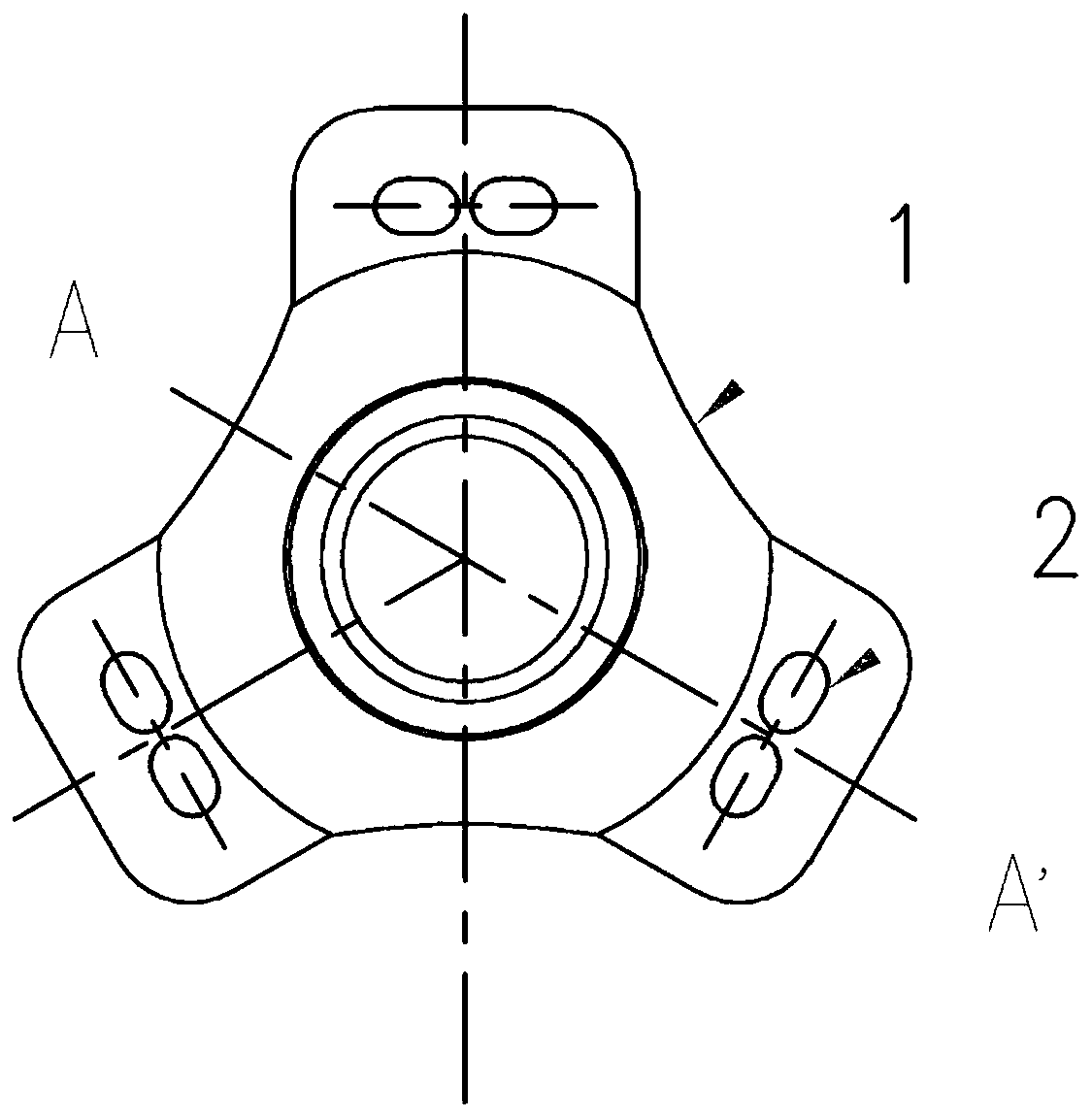 Slag-leakage-preventing air cap, preparation method thereof and circulating fluidized bed boiler