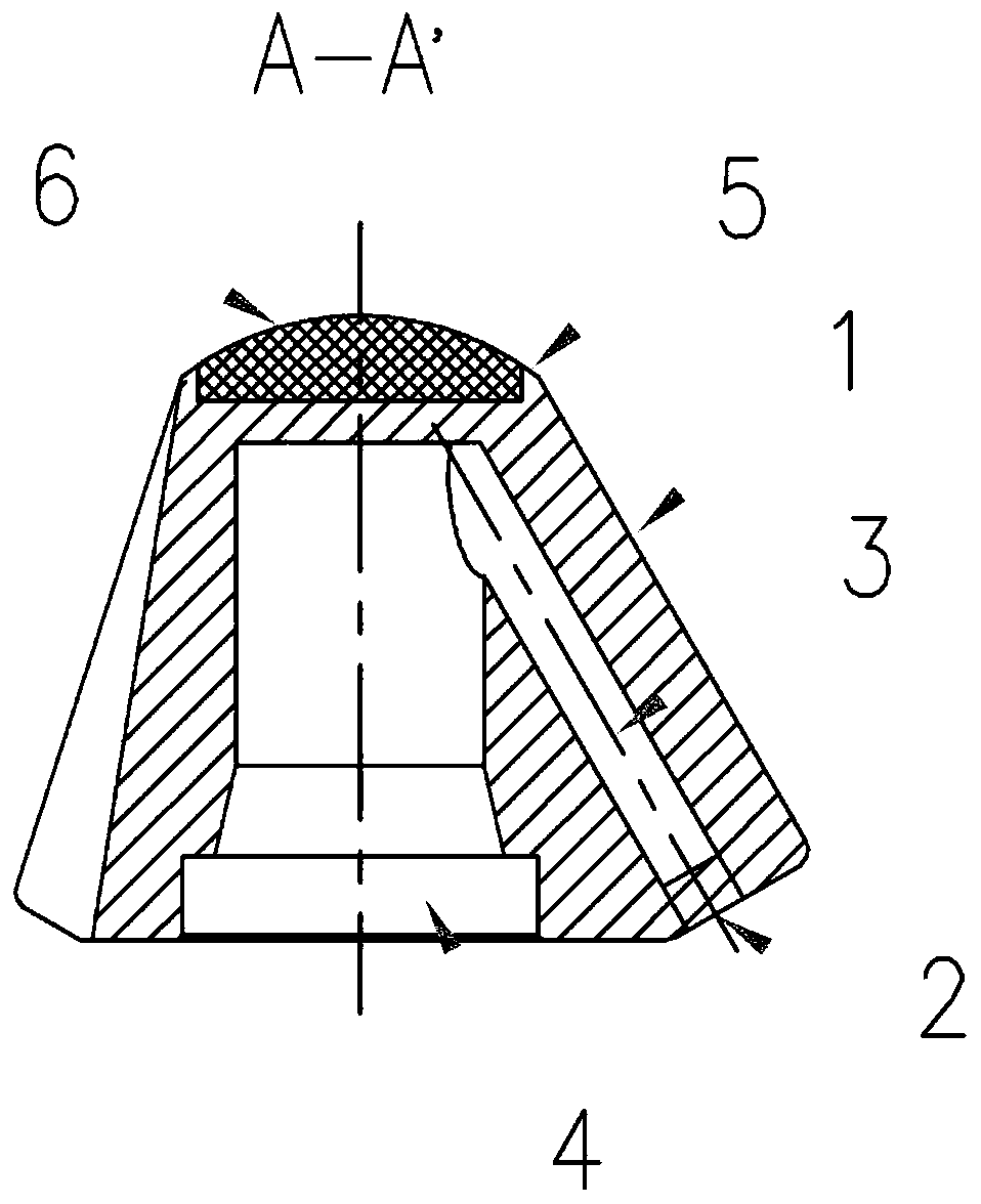 Slag-leakage-preventing air cap, preparation method thereof and circulating fluidized bed boiler