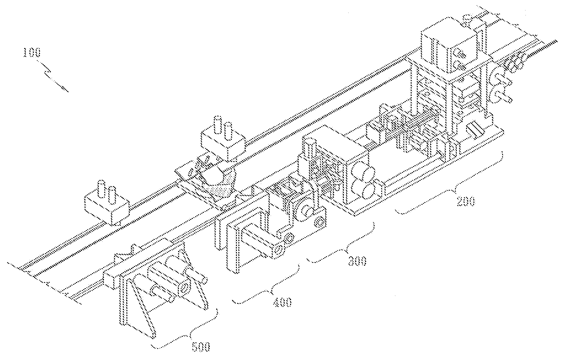 Automatic nose strip bonding apparatus for face mask