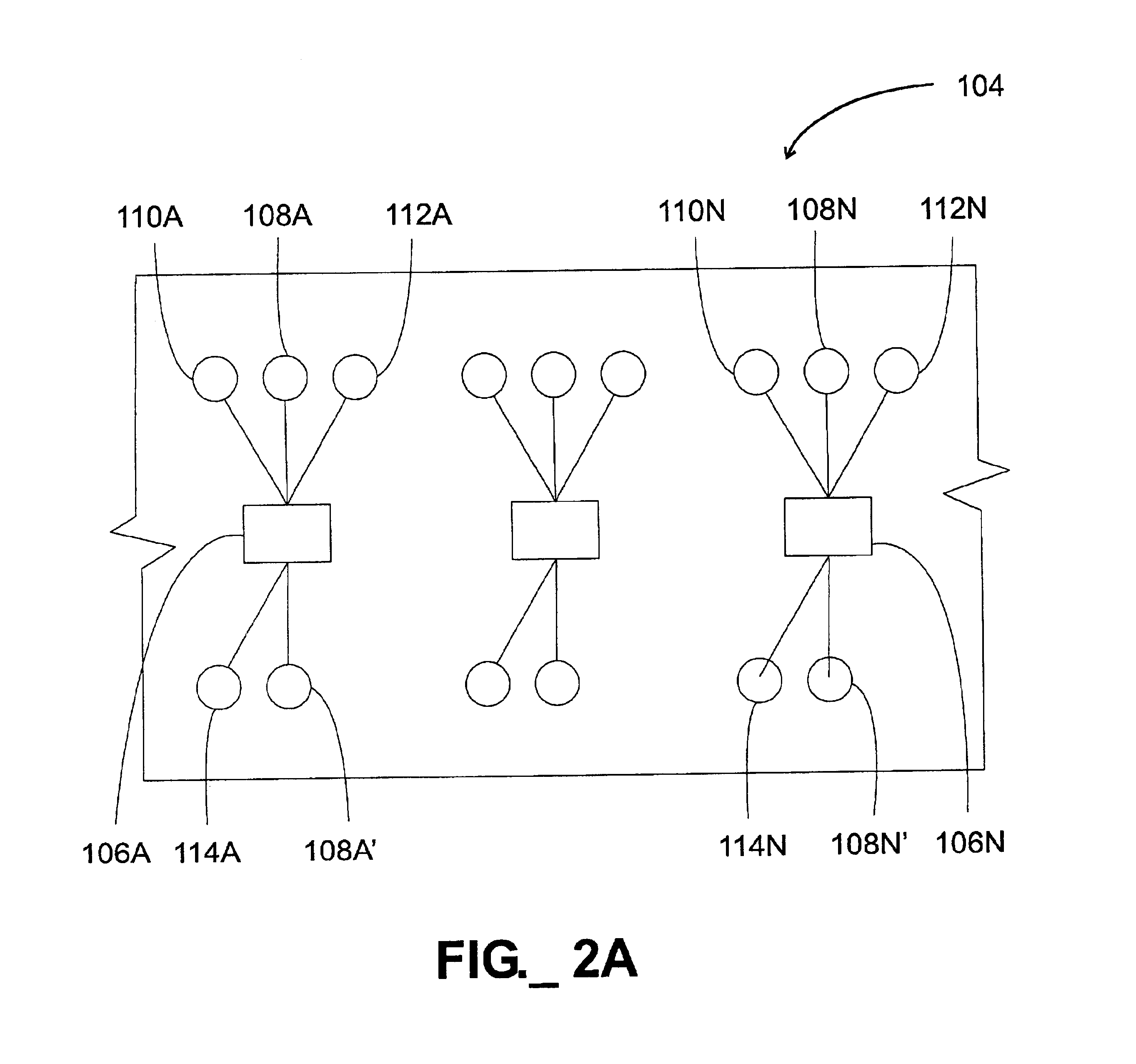 Microfluidic devices with distributing inputs