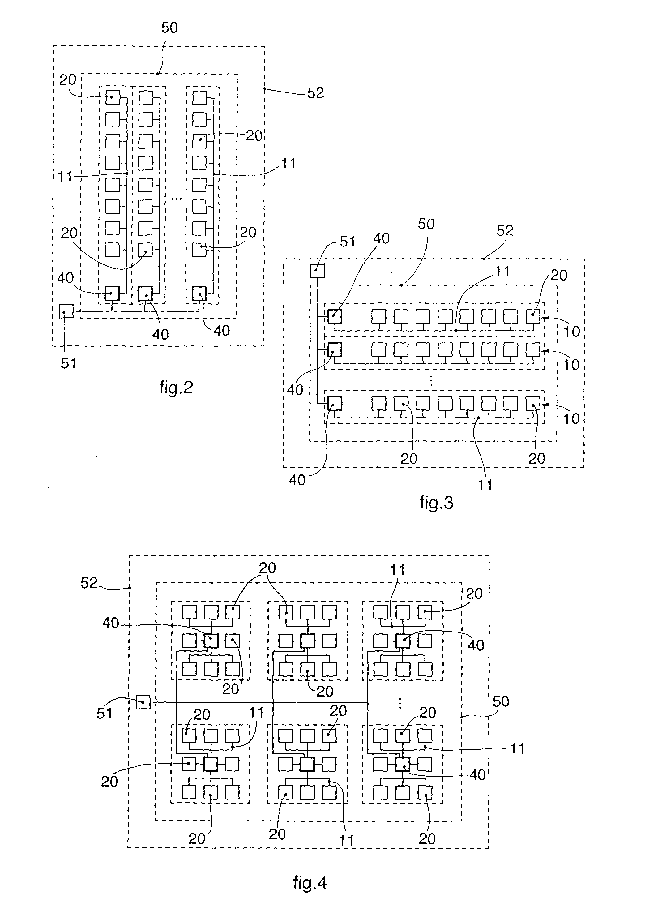 Photo-detector device for electro-optical sensors with variable light dynamics