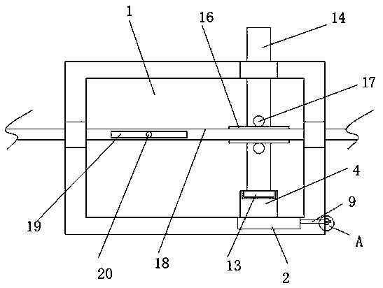 Ankle rehabilitation training apparatus for patients with gout