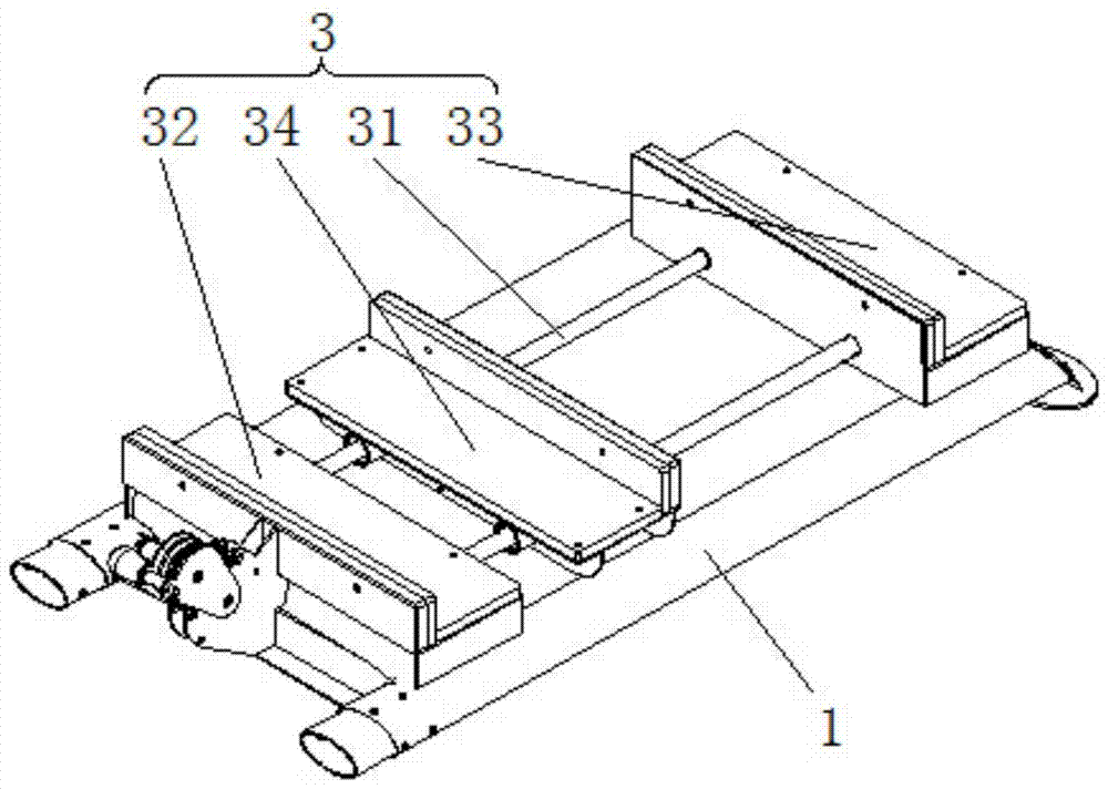 A kind of leg training equipment