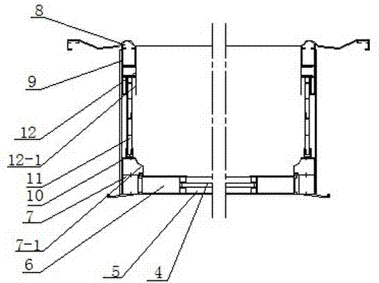 Indoor aluminum alloy combination suite door