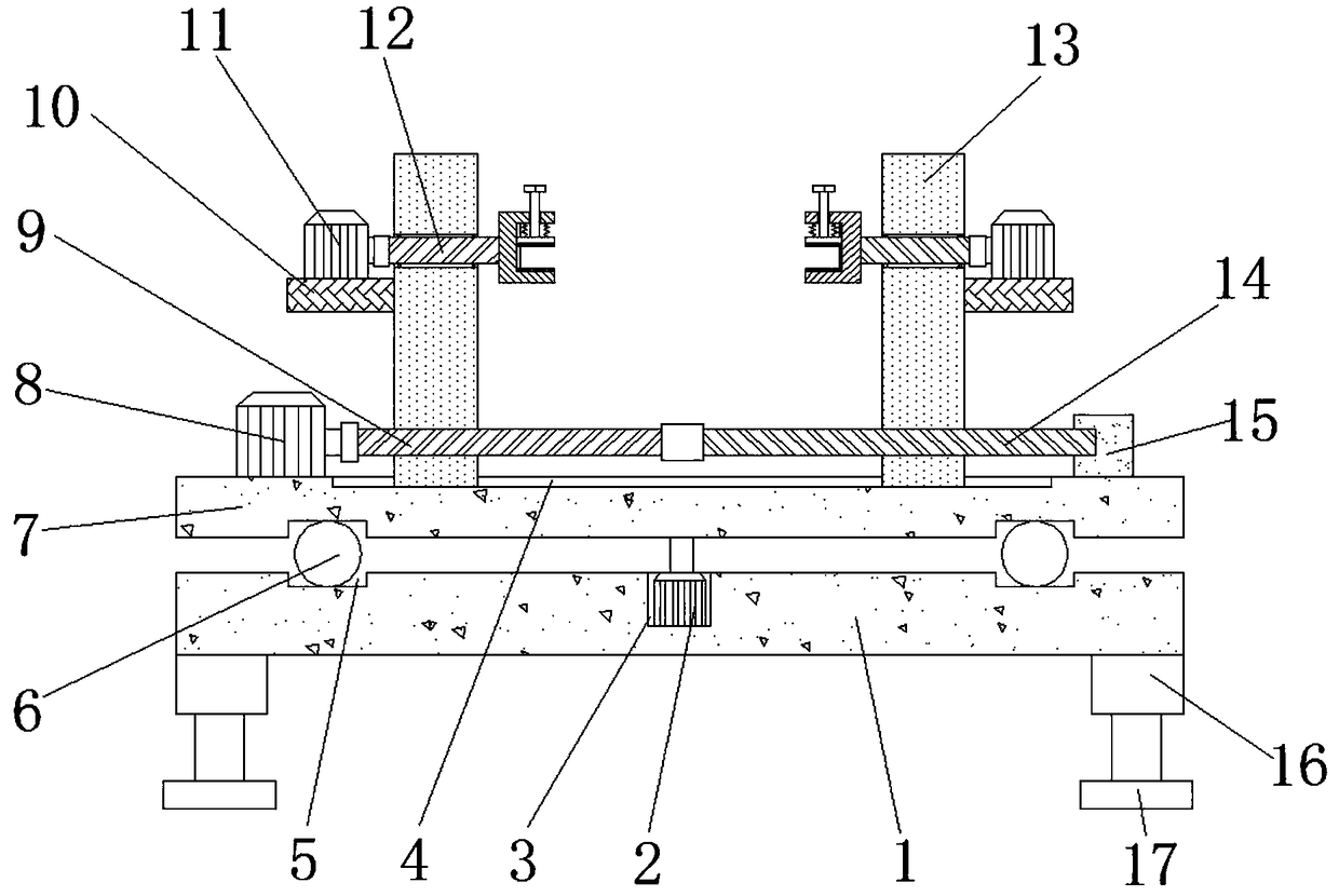 Metal piece clamping device for metal cutting machine tool machining