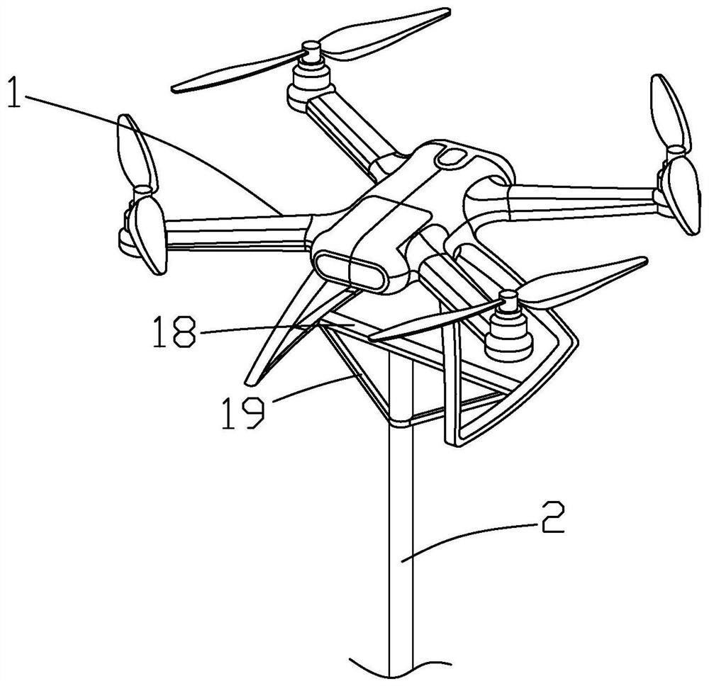 A UAV forestry resource survey method