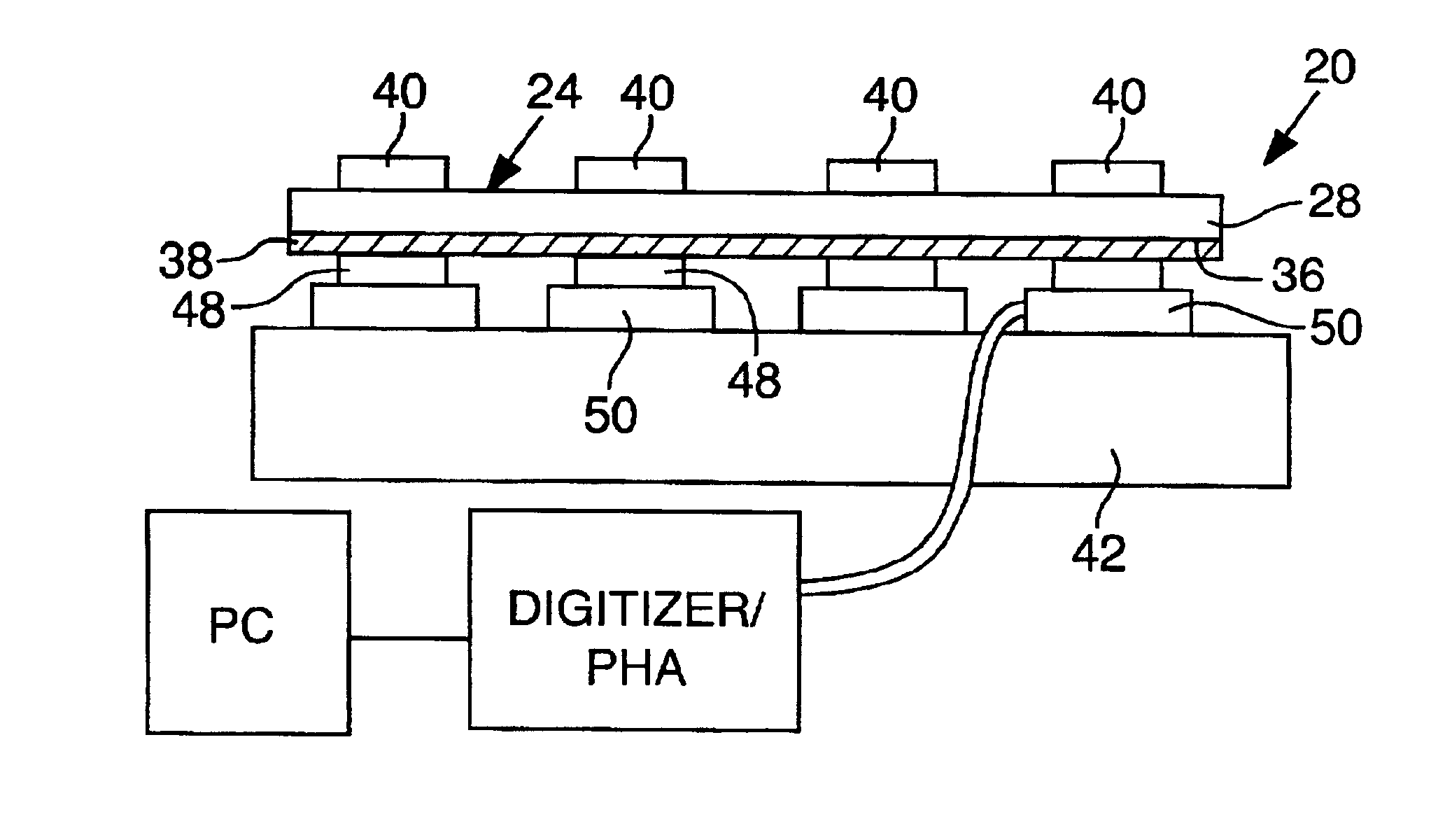 Array-based photoacoustic spectroscopy