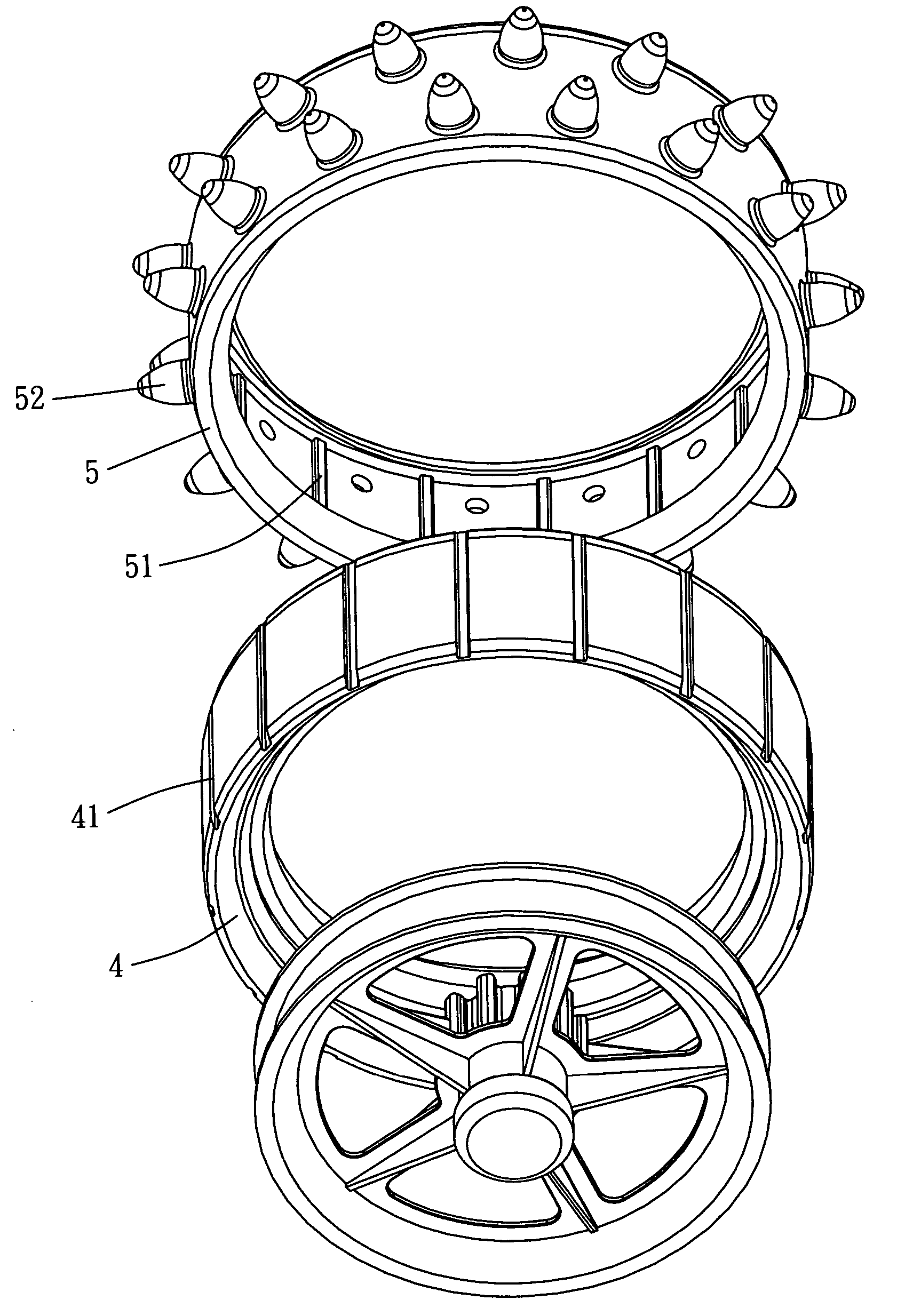 Tire for golf cart