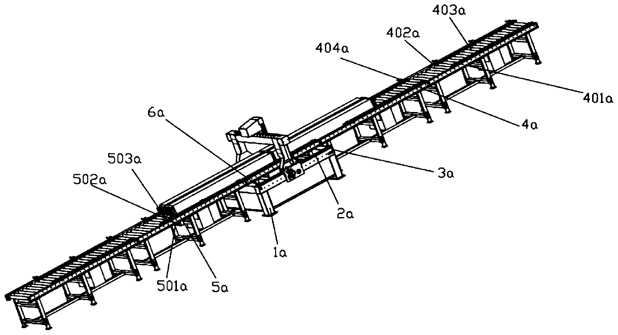 Waterjet cutting machine for automatic sleeper system and working method of waterjet cutting machine