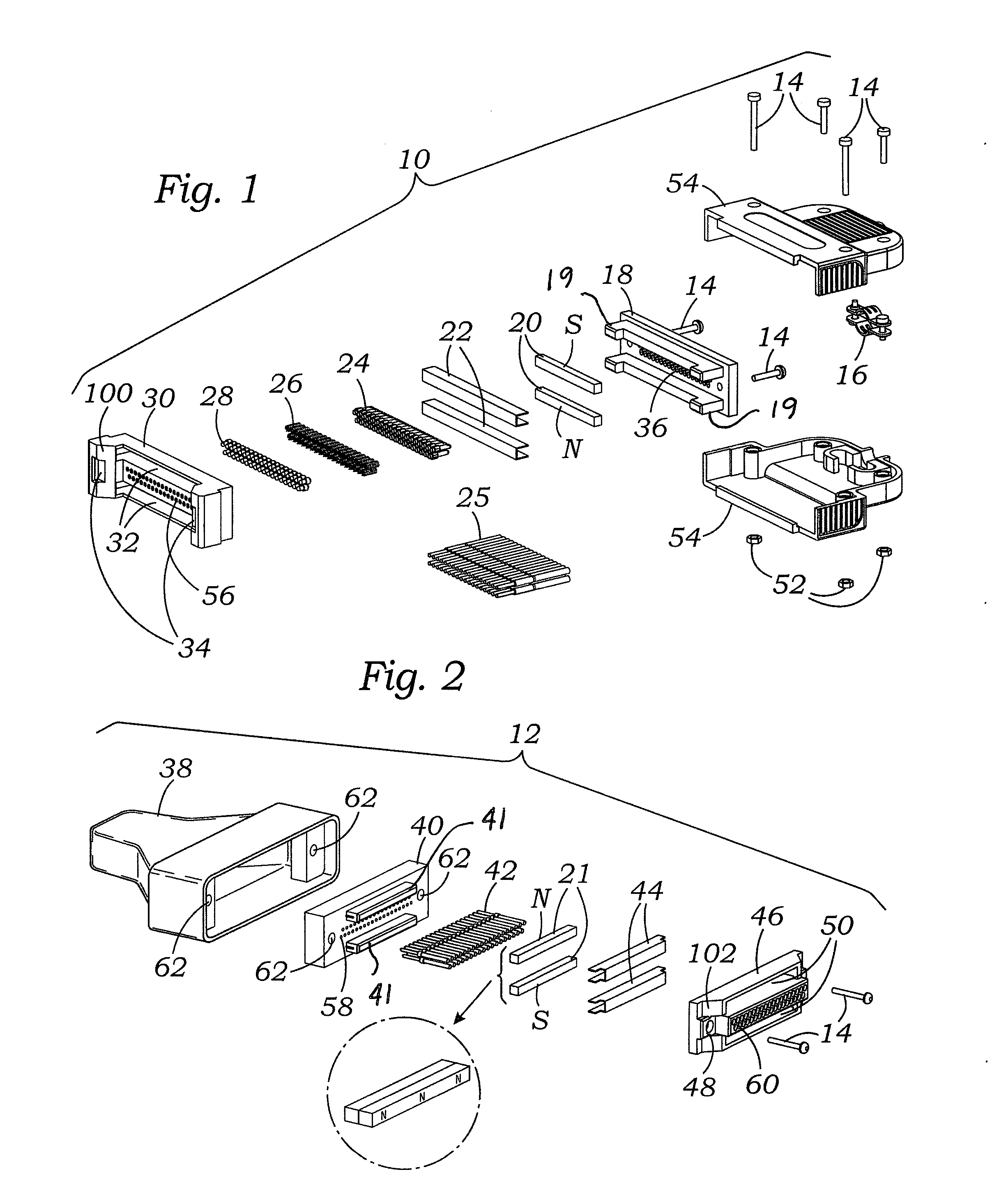 Magnetic-enabled connector device